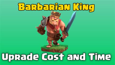 barbarian king lv 13 cost|how much does barbarian king cost.